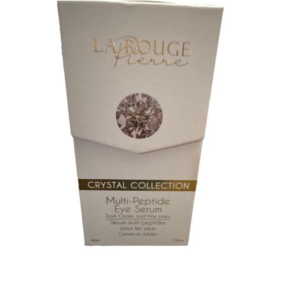 LaRouge Pierre Crystal Collection Illuminating Multi-peptide Eye Serum NIB - Picture 5 of 7